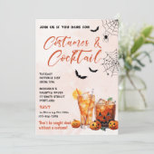 Costumes & Cocktails Invitation à la fête d'Hallow (Debout devant)