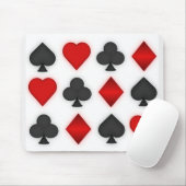 costumes de carte de jeu 3D - tapis de souris (Avec souris)