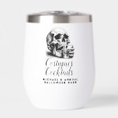 Costumes de crâne gothique et cocktails Fête d'Hal (Avant)