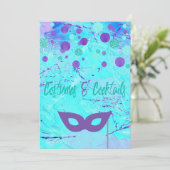 Costumes et cocktails Invitation à la fête d'Hallo (Debout devant)