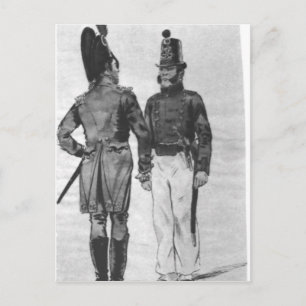 Costumes of French Marines from 1804 to 1814 Briefkaart
