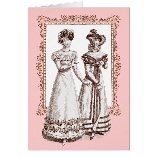 Costumes Parisiens 1821 Regency French Modes (Voorkant)