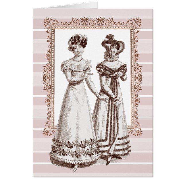 Costumes Parisiens 1821 Regency French Modes (Voorkant)