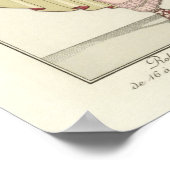 Costumes Parisiens- Dance-Poster Poster (Hoek)