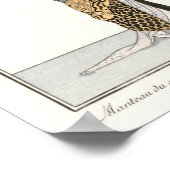 Costumes Parisiens- Mode Vintage Affiche (Coin)