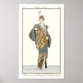 Costumes Parisiens- Mode Vintage Affiche (Devant)