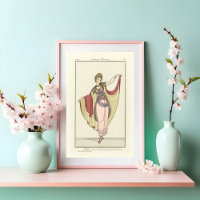 Costumes Parisiens - Robe de danse Poster