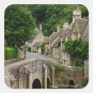 Costwolds stad Castle Combe sticker
