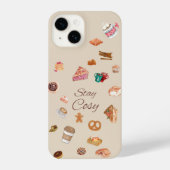 cosy and cute Autumn phone case iPhone Hoesje (Achterkant)