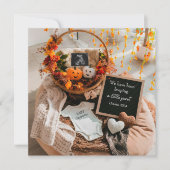 Cosy automne Faire-part de grossesse d'automne num (Devant)