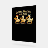 Cosy Automne Saison Oie Gobble Waddle Honk Cute Co (Angle)