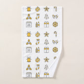 "Cosy Bath Towel Collection : Trending Designs!" (Serviette à main)