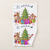 "Cosy Bath Towel Collection : Trending Designs!" (Serviette à main)