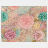 Cosy Bliss ☁️ | Couverture en polaire Premium. (Devant (Horizontal))