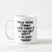 Cosy Bookworm's Delight Mug (Gauche)
