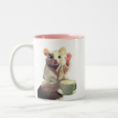 Cosy café Mouse tasse (Gauche)