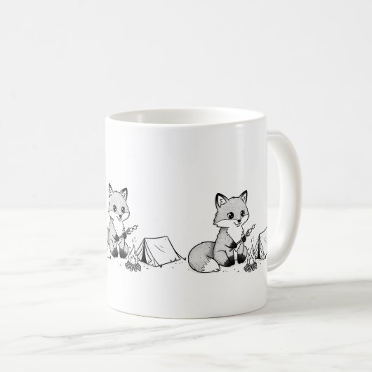 Cosy Camfire Fox Mug (Devant droit)