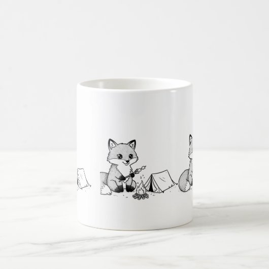 Cosy Camfire Fox Mug (Centre)