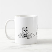Cosy Camfire Fox Mug (Gauche)