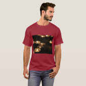 Cosy Candle Glow Aesthetic Graphic T-Shirt (Devant entier)