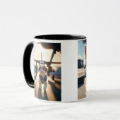 "Cosy Canine Companion : Mug d'image de chien pers (Devant gauche)