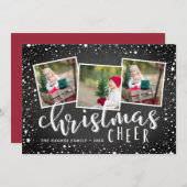 Cosy Cheval | Carte Collage photo de vacances (Devant / Derrière)