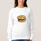 Cosy Choco Chip Cookie Sweatshirt femme (Devant)