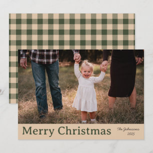 Cosy Christmas Farmhouse Carte de Noël