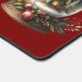 Cosy Christmas Snow Globe Cottage Scène (Coin)