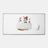 Cosy Citrouille Café Goose Fall Art (Clavier et souris)