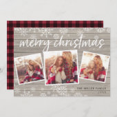 Cosy Collage | Carte photo de vacances (Devant / Derrière)