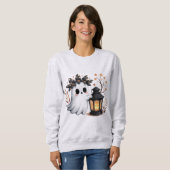 Cosy Cute Ghost Sweatshirt d'Halloween (Devant entier)