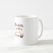 Cosy Fall Checklist Mug | Couvertures Bougies caca (Devant droit)