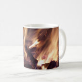 Cosy Fireside Winter Café Mug (Devant droit)