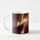 Cosy Fireside Winter Café Mug (Gauche)