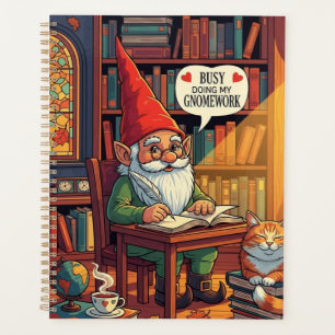 Cosy gnome faisant son gnome