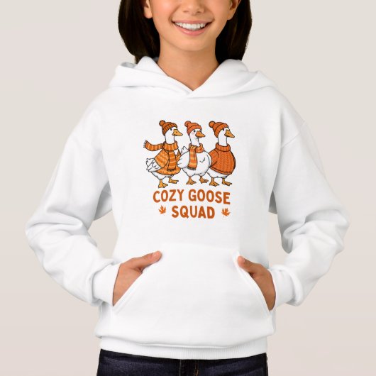 Cosy Goose Squad mignon enfants (Devant)