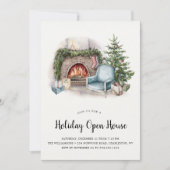 Cosy Holiday Home Holiday Open House Invitation (Devant)