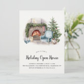 Cosy Holiday Home Holiday Open House Invitation (Debout devant)