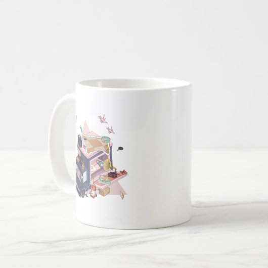 Cosy Journey Mok voor Vrouwendag (Voorkant links)