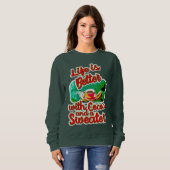 Cosy Life is Better Cocoa Fun Holiday Sweat (Devant entier)