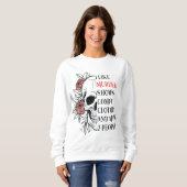 Cosy Murder Show Sweatshirt - 'I Like Murder Shows (Devant entier)