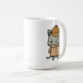 Cosy Mystery Book Club Logo & Mascot Mug (Devant droit)
