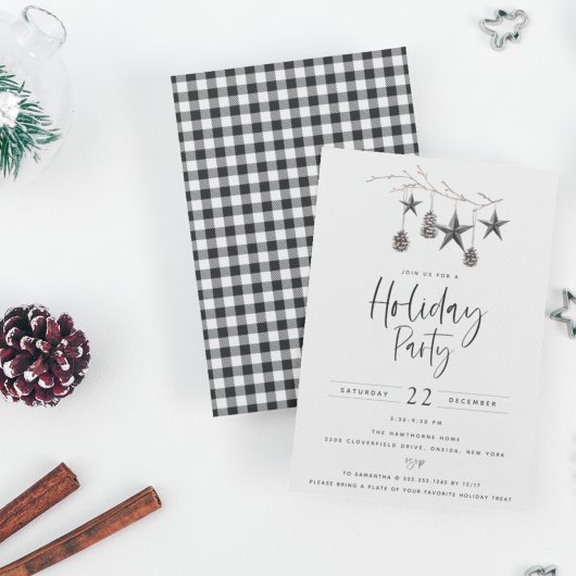 Cosy Nature Fête Invitation