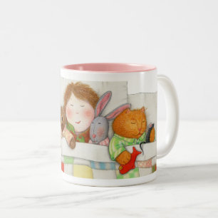 COSY QUILT Rose bicolore Mug
