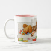 COSY QUILT Rose bicolore Mug (Gauche)