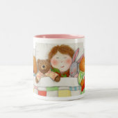 COSY QUILT Rose bicolore Mug (Centre)