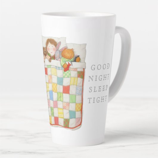 COSY QUILT Tall Cocoa Mug (Angle droit)