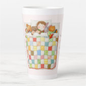 COSY QUILT Tall Cocoa Mug - Rose (Devant)