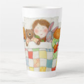 COSY QUILT Tall Tapis White Mug (Devant)